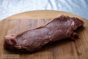 стриплойн стейк рецепт мясо мраморная говядина  — 162. Стейк из мраморной говядины (рецепт)
