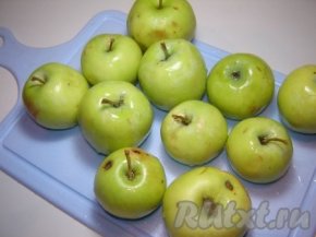 Зеленые яблоки для запекания